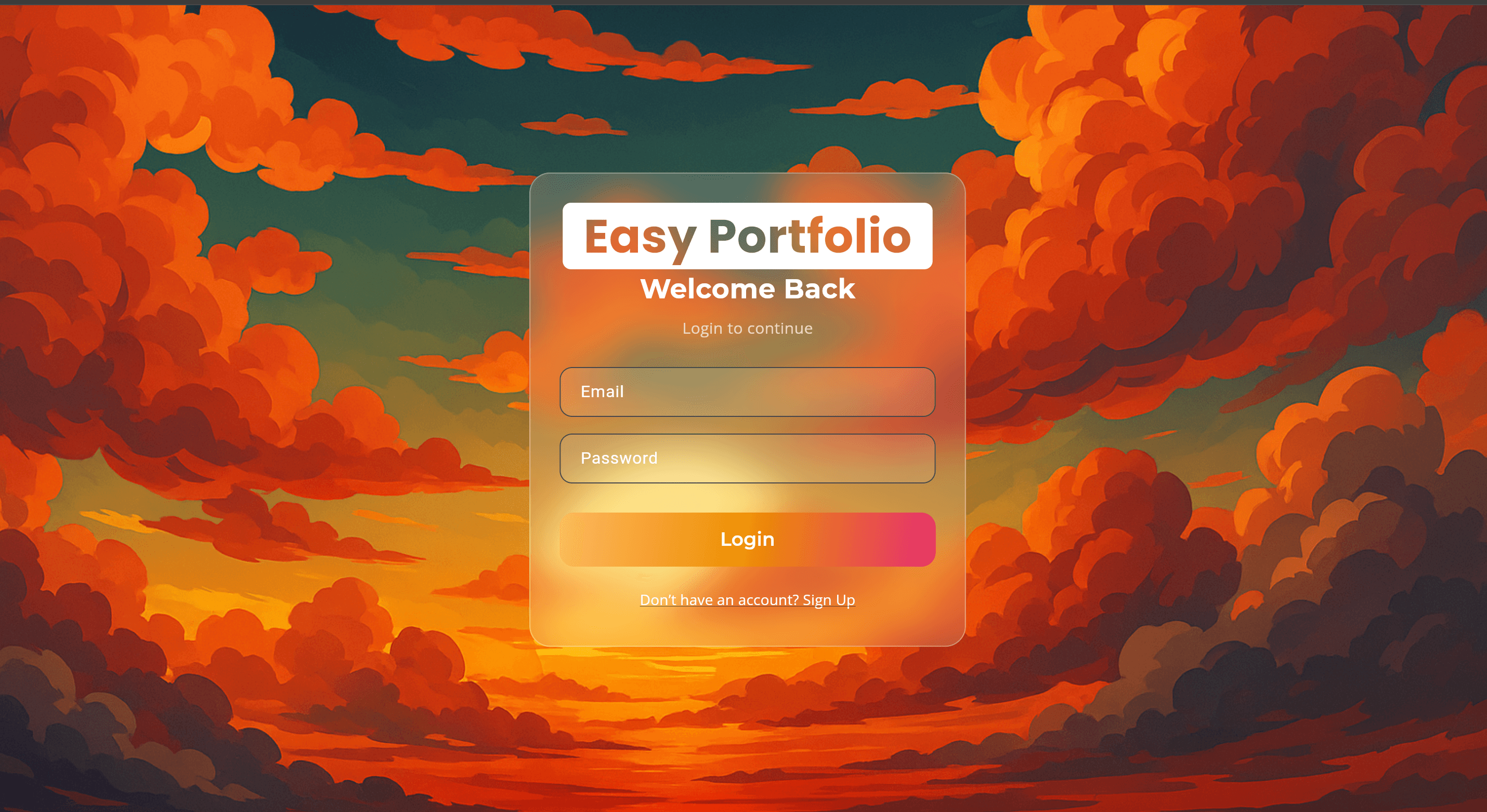Easy Portfolio